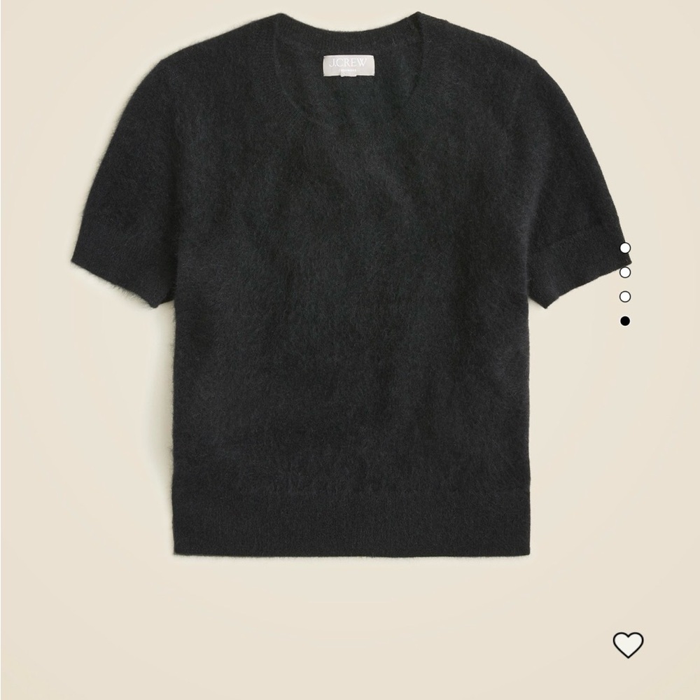 J. Crew Brushed Cashmere relaxed tee. XL